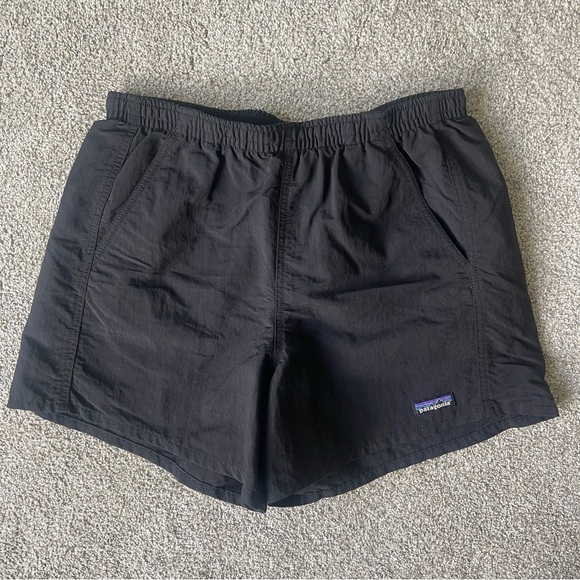 Patagonia Women’s NetPlus Pull On Elastic Waist Athletic Shorts S Black NWOT - Picture 1 of 5
